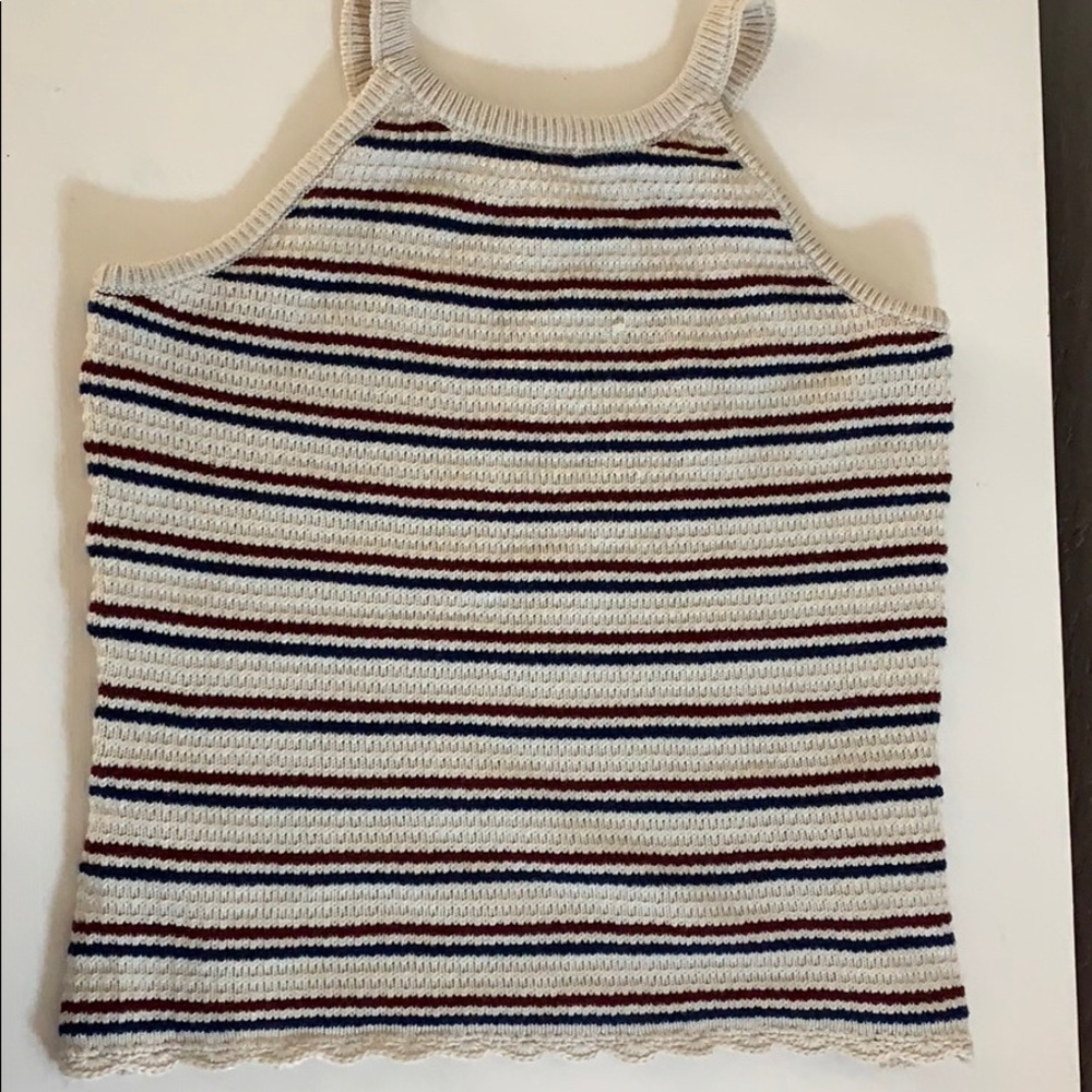 Knit tank top